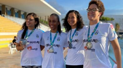 Atletas da Bahia conquistam seis medalhas em competições nacionais de natação
